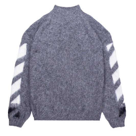 OFF-Whlte Intarsia Knit Sweater#13