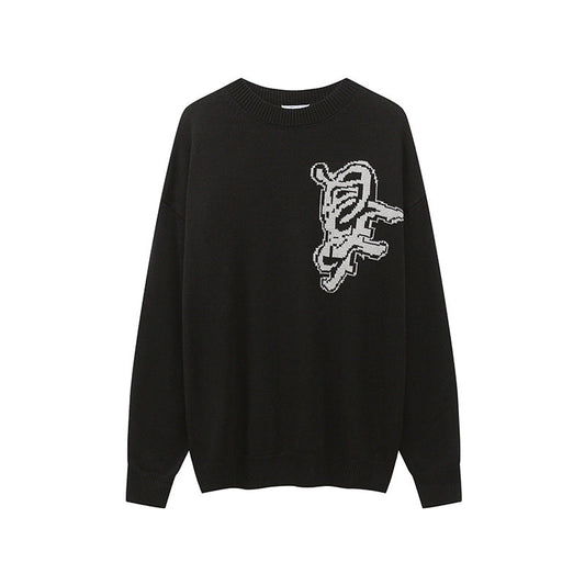 OFF-Whlte Intarsia Knit Sweater#10