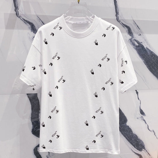 OFF-Whlte Arrow Logo Cotton T-shirt#30