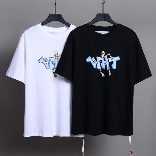 OFF-Whlte Arrow logo print T-shirt#83