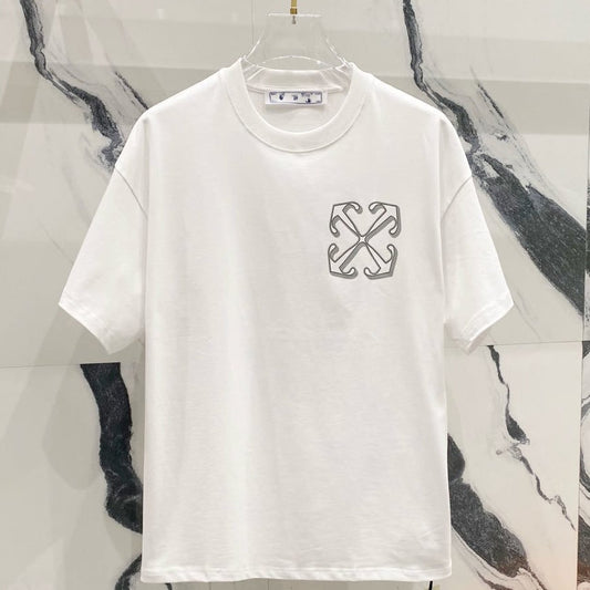 OFF-Whlte Arrow Logo Cotton T-shirt#27