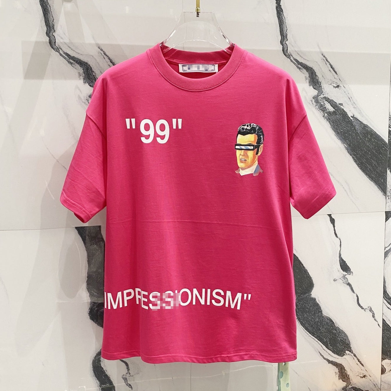 OFF-Whlte Arrow Logo Cotton T-shirt#24