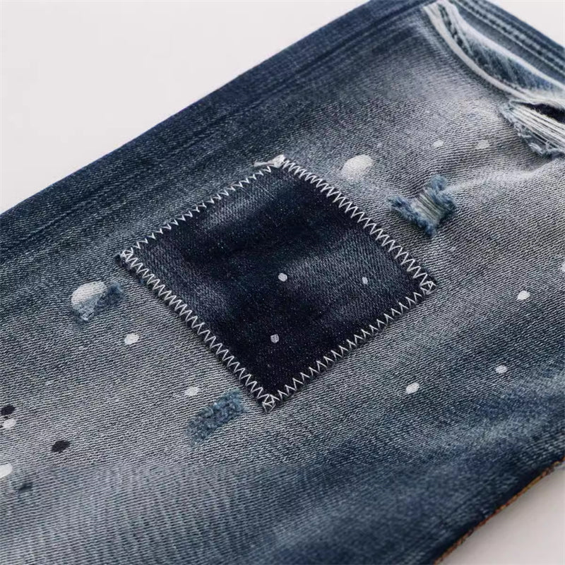 SOLA-DSQ2 New Man Hole Jeans