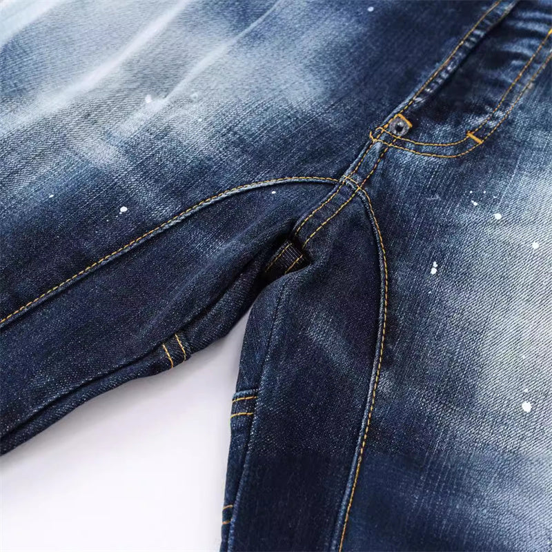 SOLA-DSQ2 New Man Hole Jeans