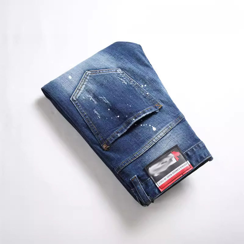 SOLA-DSQ2 Hole 2024ss man Jeans