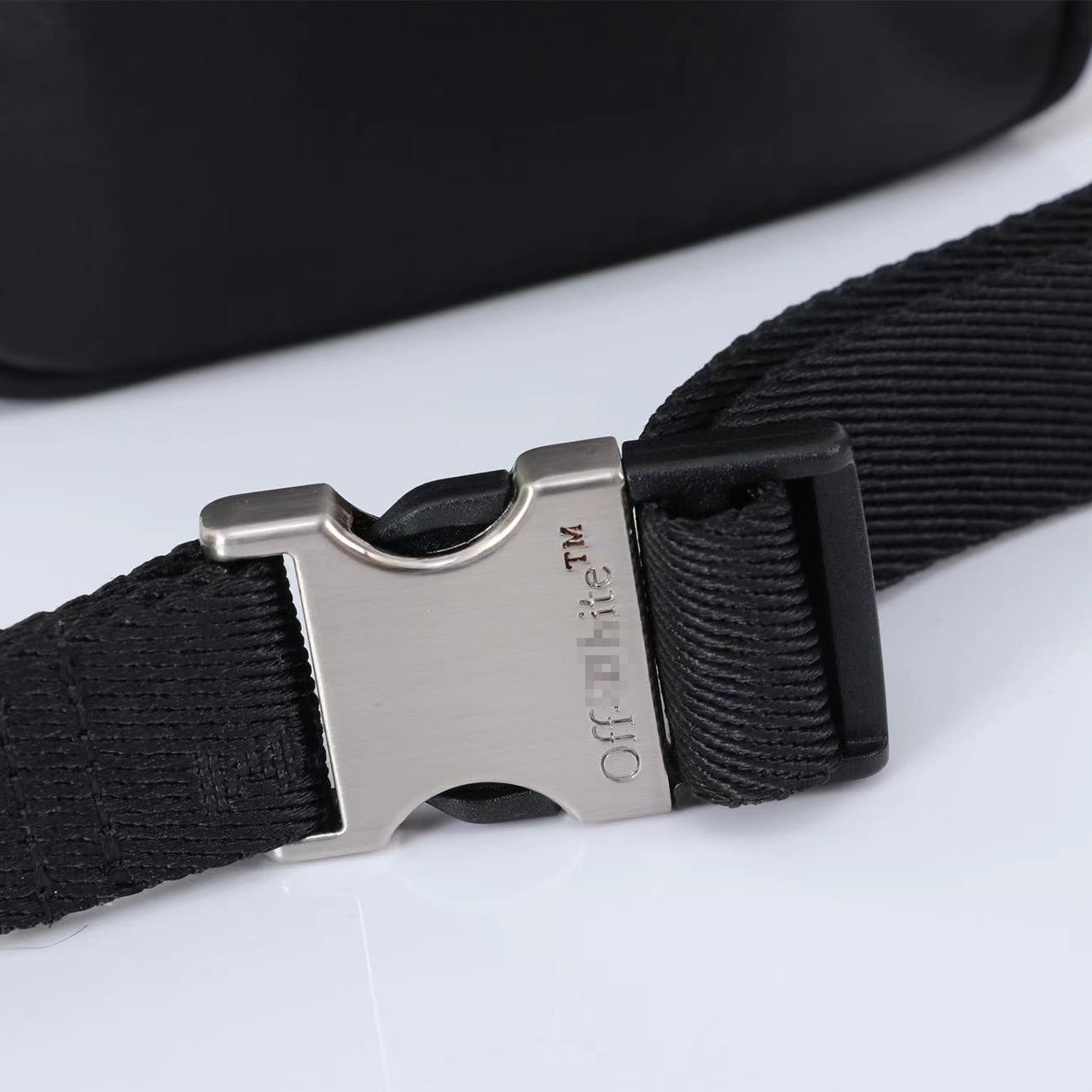 OW Black shoulder bag