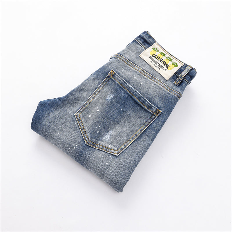 SOLA-DSQ2 New Man Hole Jeans