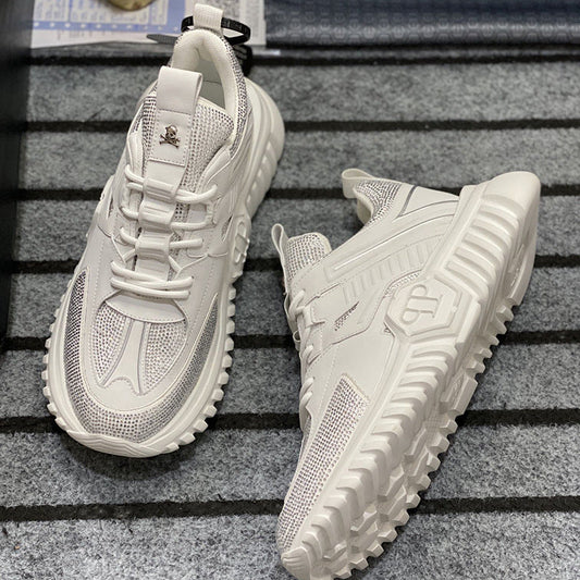 PP Men diamond-encrusted men's shoes#69