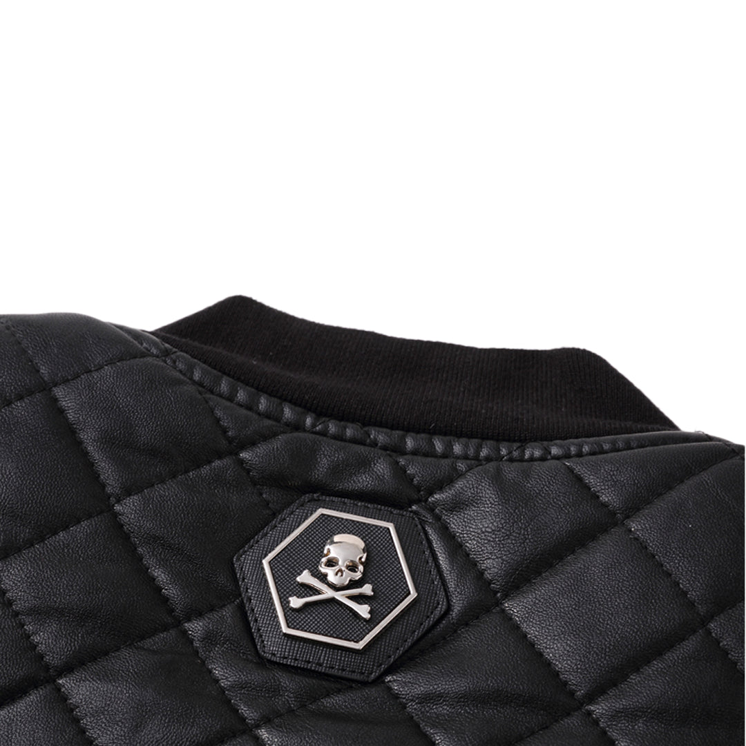 PP 6977 Leather Padded Jacket#9