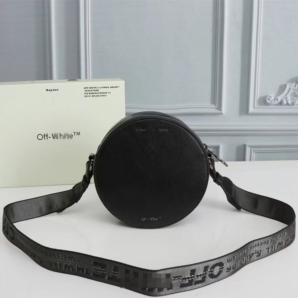 OW Women's Striped Round Shoulder Bag