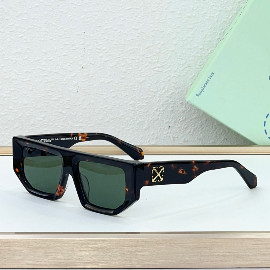OFF-Whlte Arrow logo sunglasses#3
