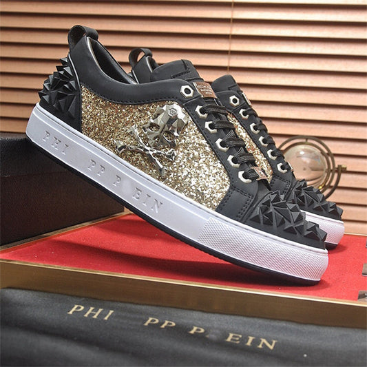 PP New Men's Skull Diamond Sneakers#3