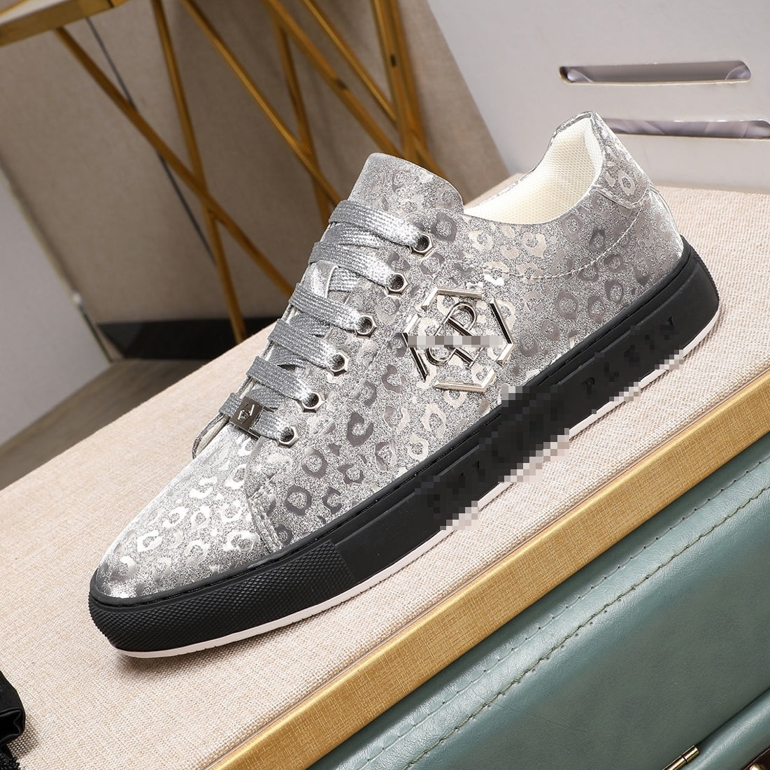 PP men's new lettering sneakers#12