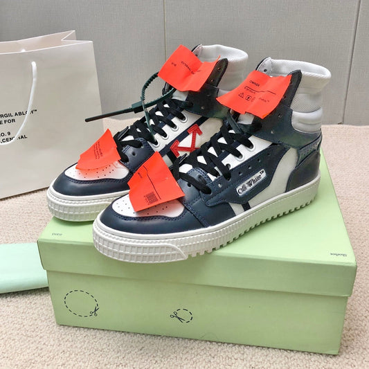 OFF-Whlte Arrow logo high-top sneakers#13