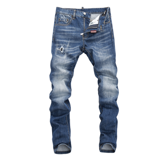 SOLA-DSQ2 New Man Casual Trousers Hole Jeans