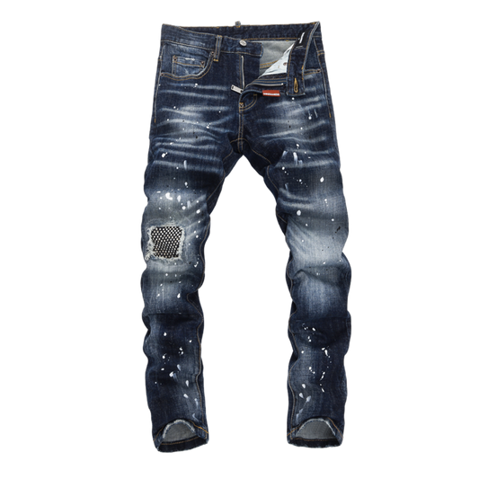 SOLA-DSQ2 New Man Casual trousers Hole Jeans