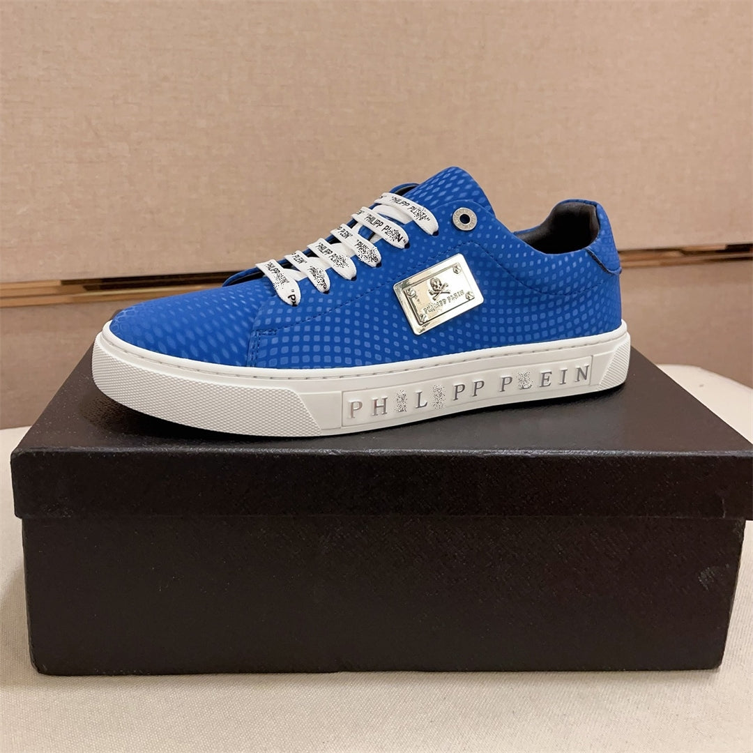 PP New Skull leather Sneakers