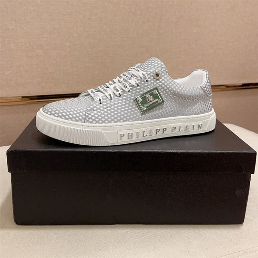 PP New Skull leather Sneakers