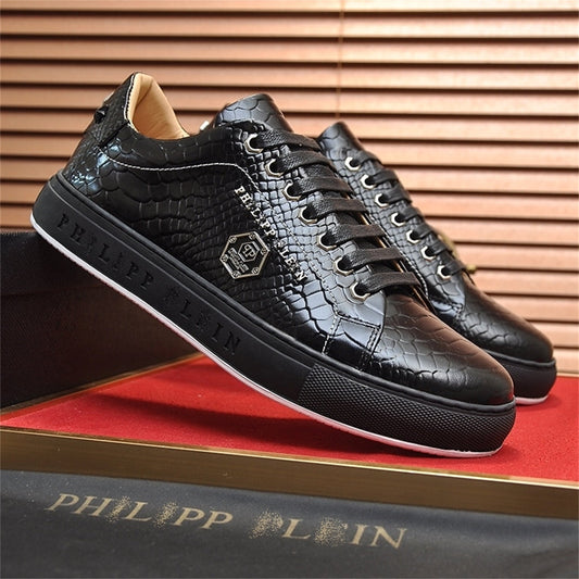 PP Logo letters New leather Sneakers
