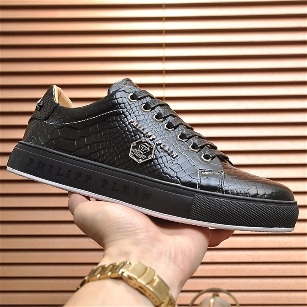 PP Men's Leather Sneakers