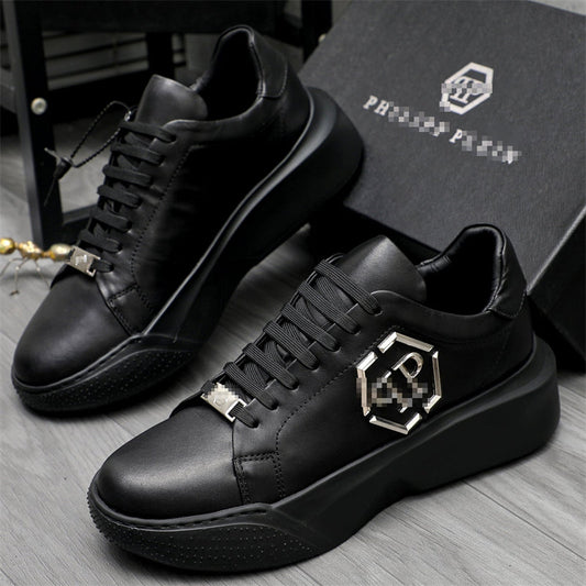 SOLA New Men's Leather Sneakers#4