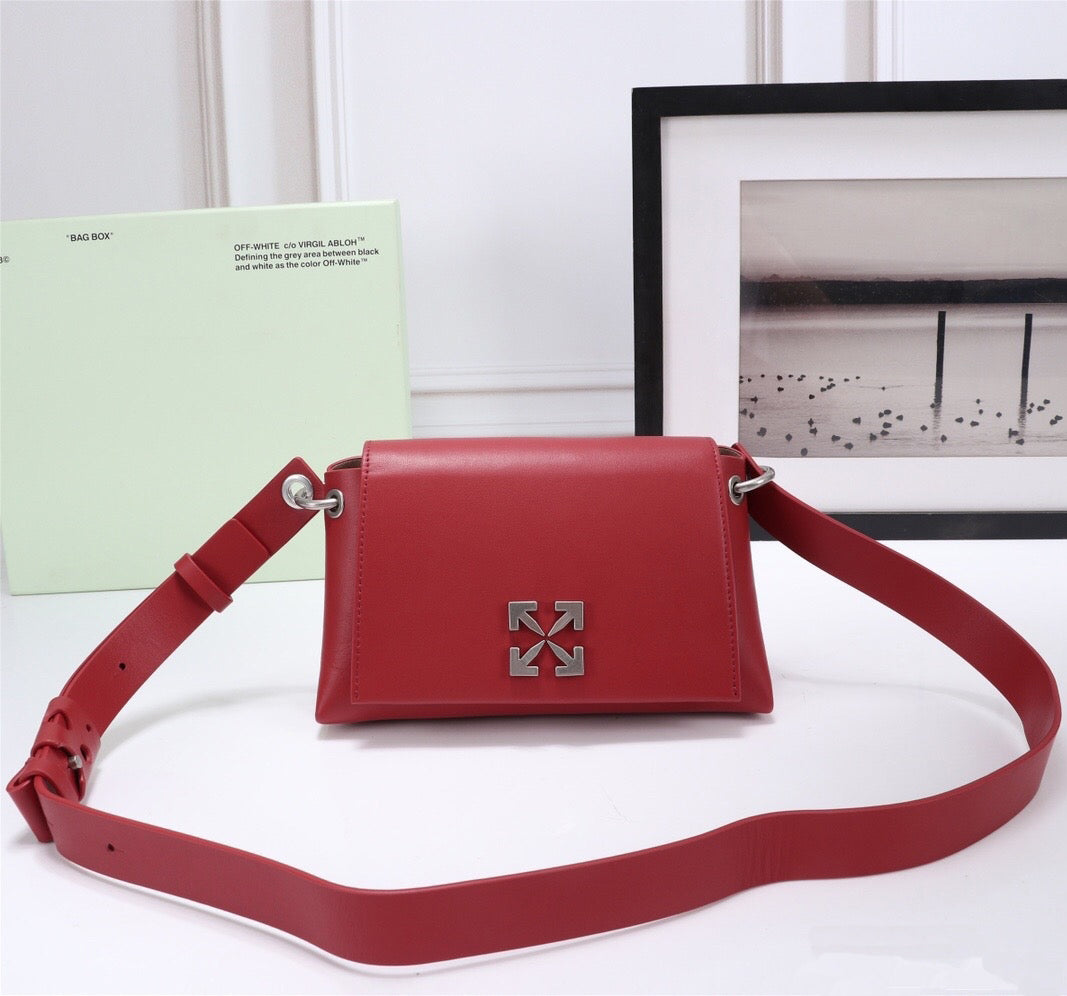 OW Genuine leather shoulder and crossbody bag