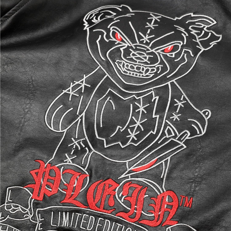 PP Angry Bear Embroidery Jacket#13