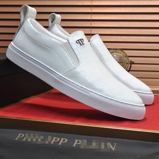 PP slip-on leather shoes#64