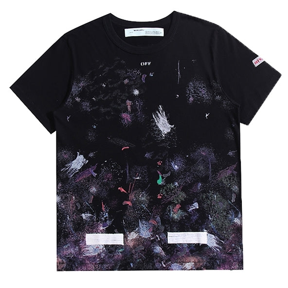 OFF-Whlte Arrow Logo Cotton T-shirt