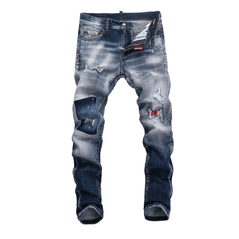 SOLA-DSQ2 New Man Hole Jeans