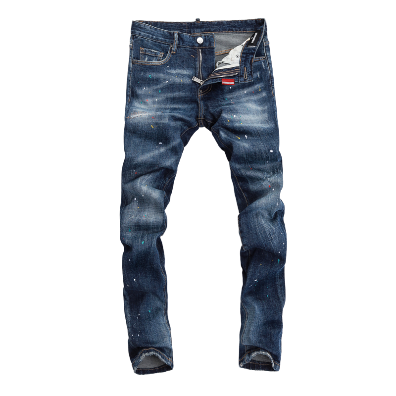 D2 Men's casual denim shorts#8