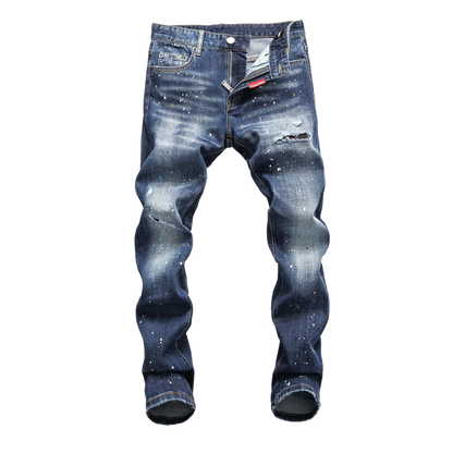 SOLA-DSQ2 New Man Ink Splash Jeans