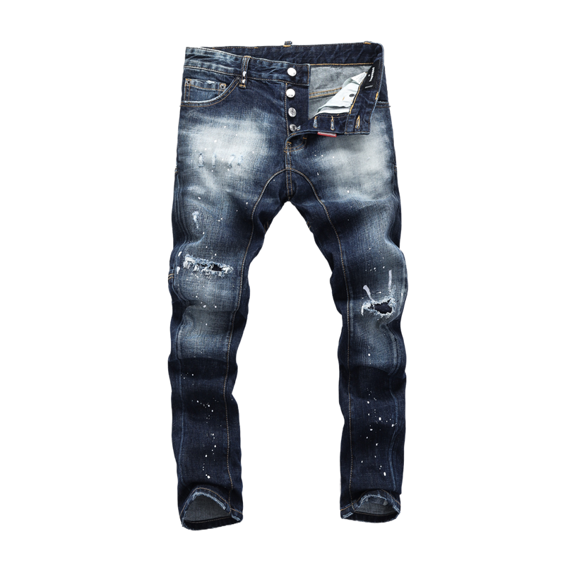 SOLA-DSQ2 New Man Hole Jeans