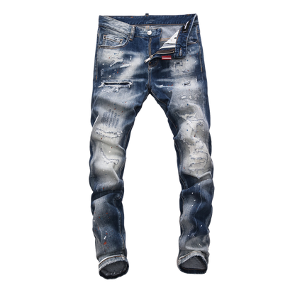 SOLA-DSQ2 2024ss Hole Man Jeans