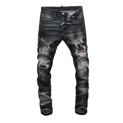 SOLA-DSQ2 2024ss Hole Man Jeans