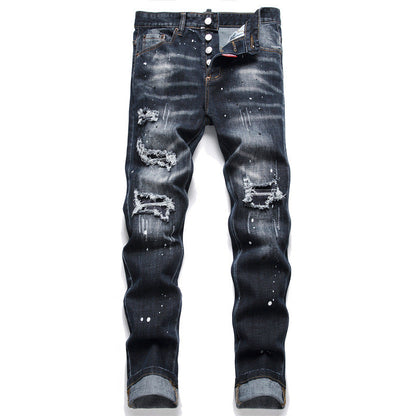 SOLA-DSQ2 embroidery Jeans