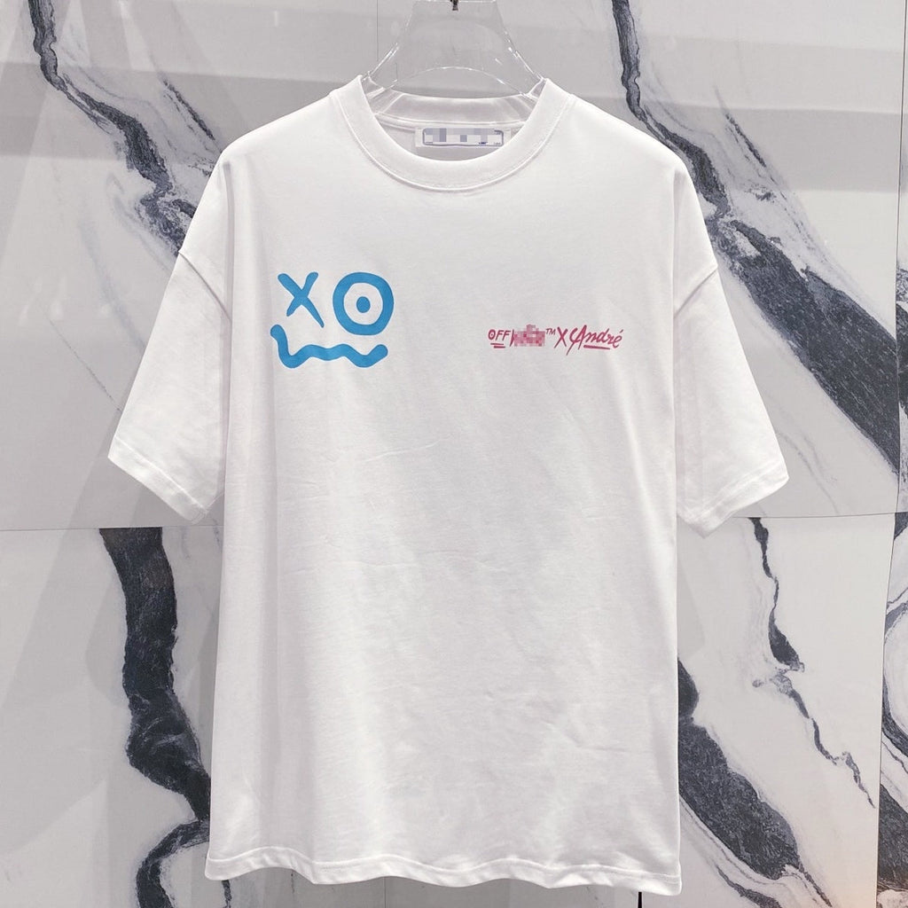 OFF-Whlte Arrow Logo Cotton T-shirt#25