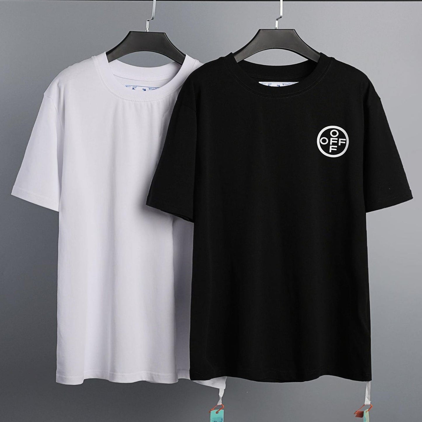 OFF-Whlte Arrow logo print T-shirt#74