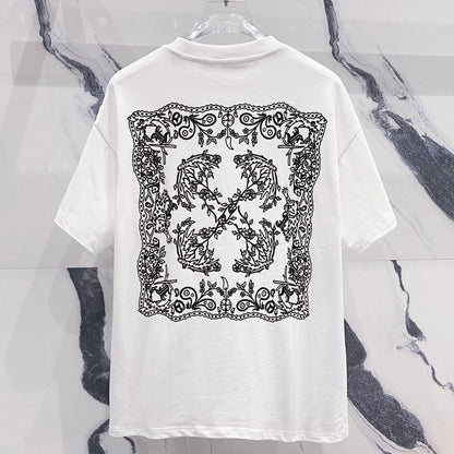 OFF-Whlte Arrow Logo Cotton T-shirt#28