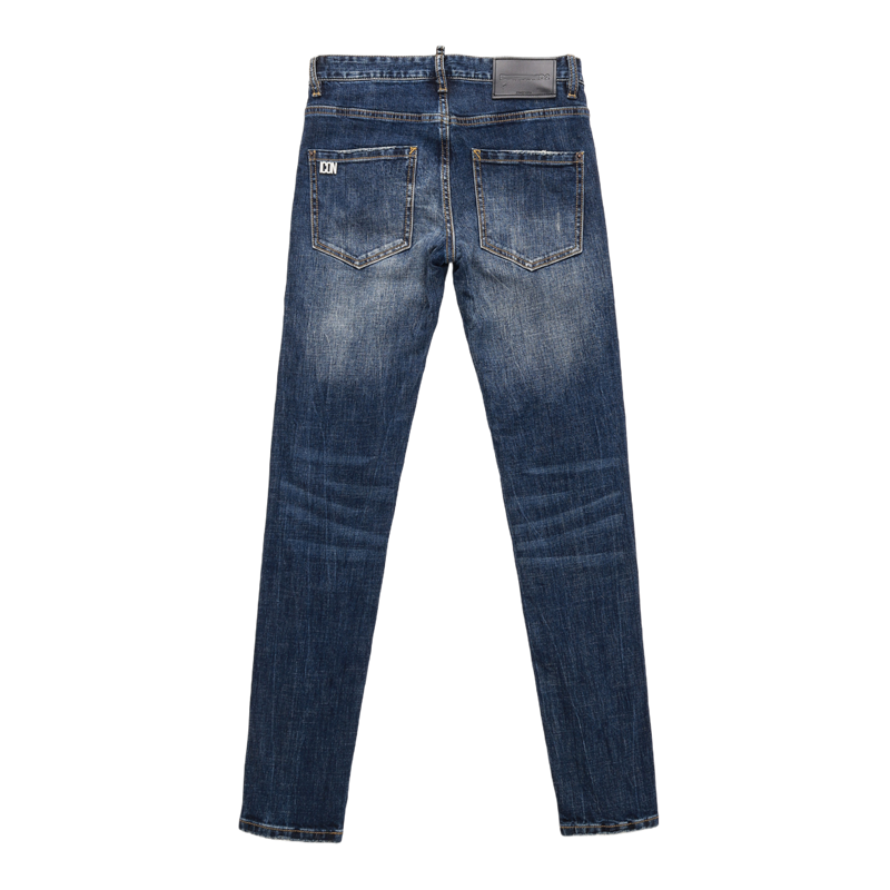 SOLA-DSQ2 New Man Letter Jeans