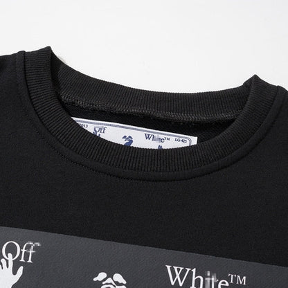 OFF-Whlte Arrow logo sports sweatshirt#43