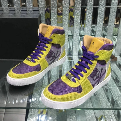 PP New high-top leather Sneakers