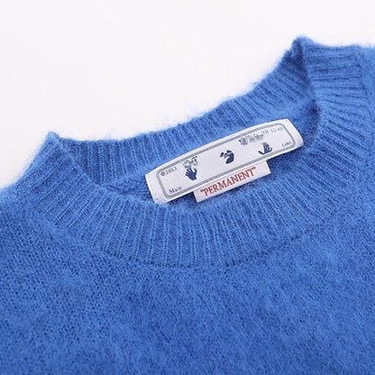 OFF-Whlte Intarsia Knit Sweater#7