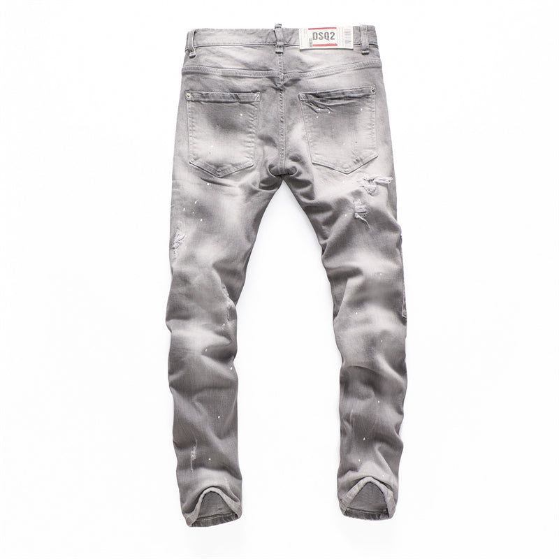 SOLA-DSQ2 2024ss Splicing process Jeans