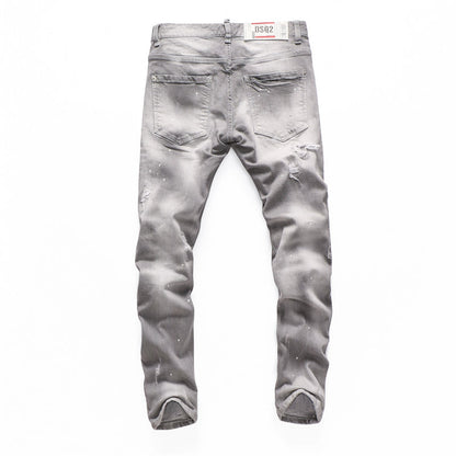 SOLA-DSQ2 2024ss Splicing process Jeans