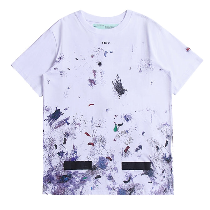 OFF-Whlte Arrow Logo Cotton T-shirt