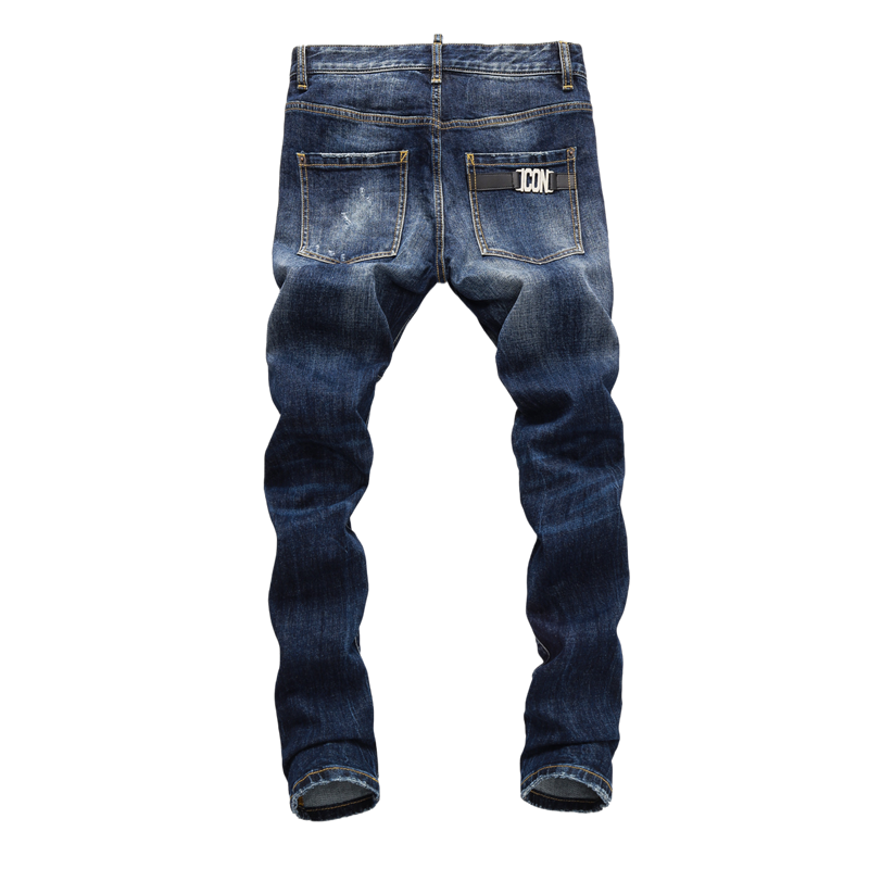 SOLA-DSQ2 New Man Hole Jeans