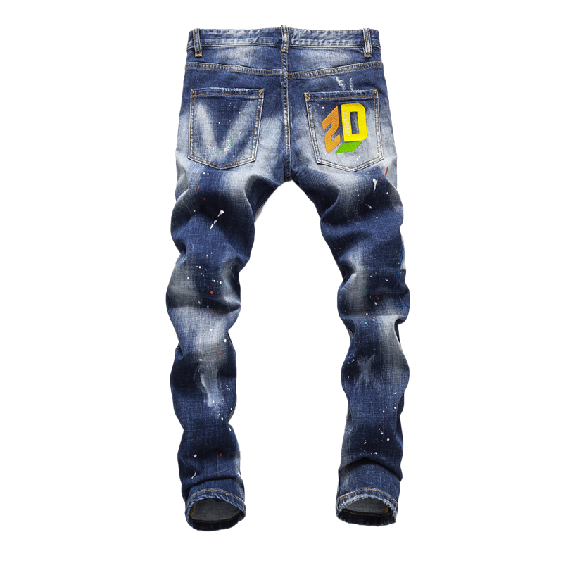 SOLA-DSQ2 New Man Hole Jeans