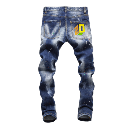 SOLA-DSQ2 New Man Hole Jeans