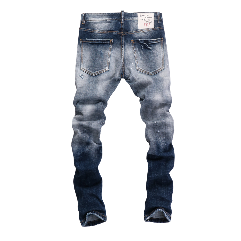 SOLA-DSQ2 New Man Hole Jeans